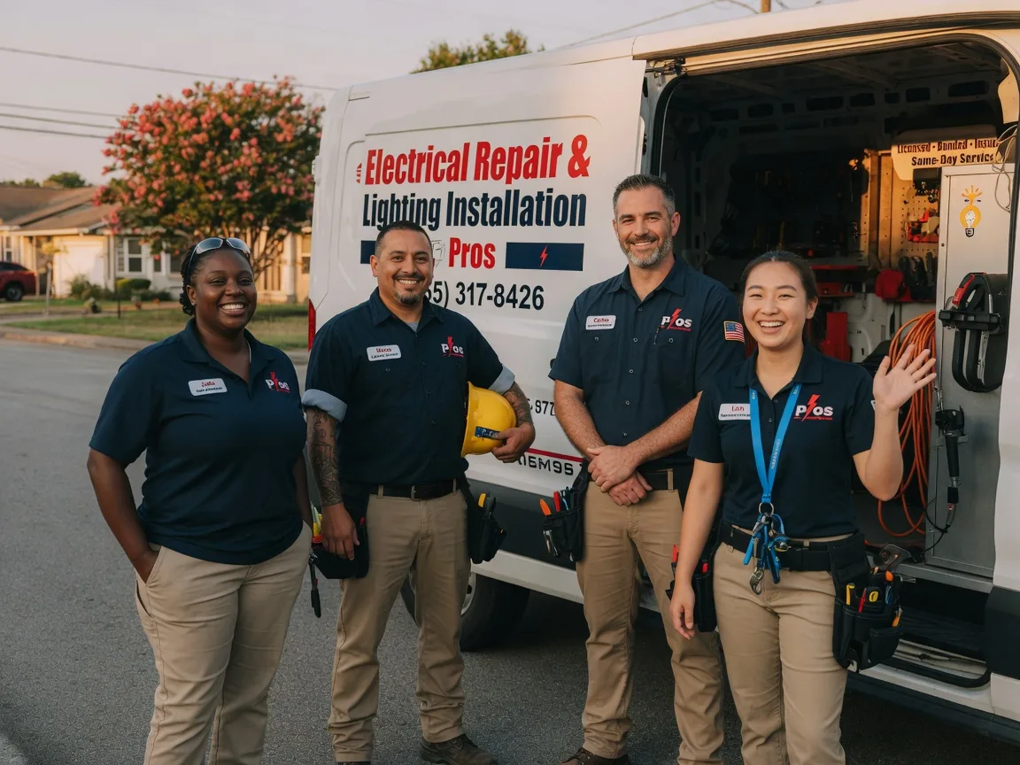 Licensed Electrician company in Newcastle, TX